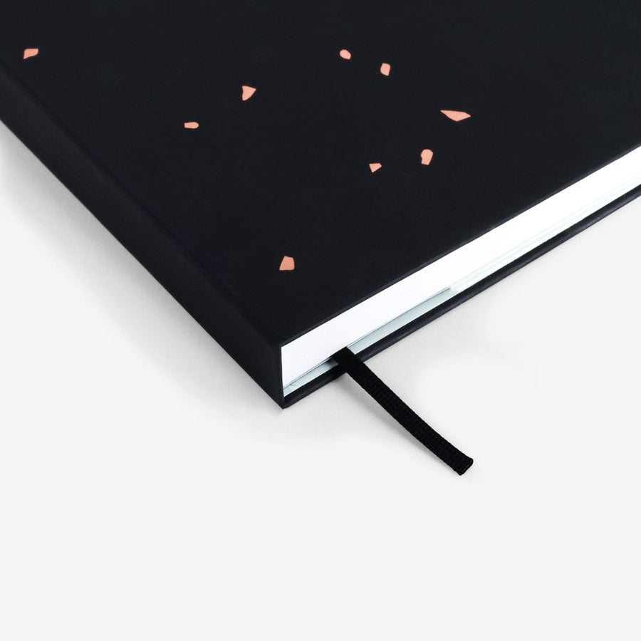 Threadbound Notebook - Black Speckle