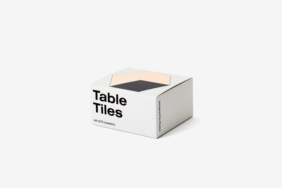 Table Tiles (black/beige)