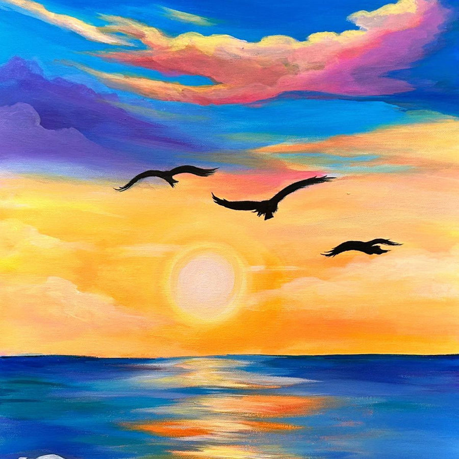 Sep Workshop 25 - Large Canvas Painting