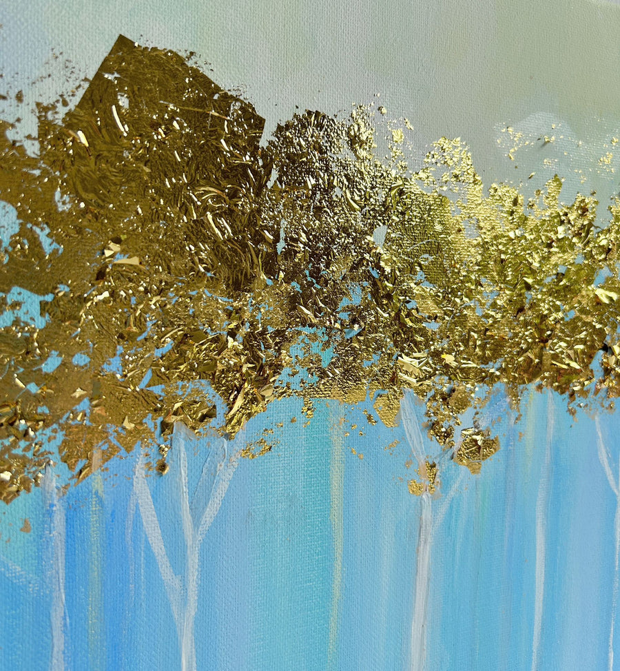 Gold Leaf Painting