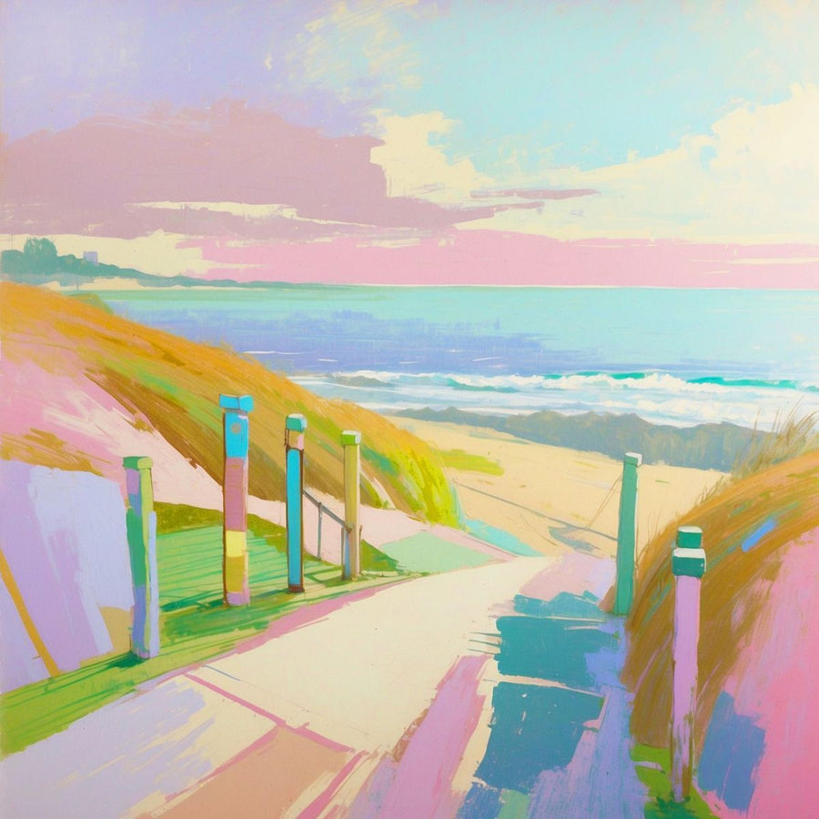 June Holiday – Dreamy Scenery Painting