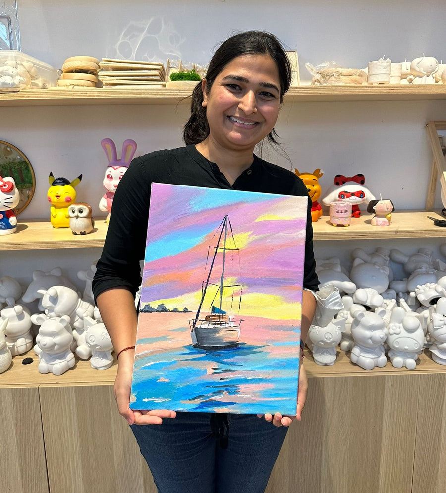 June Holiday – Dreamy Scenery Painting