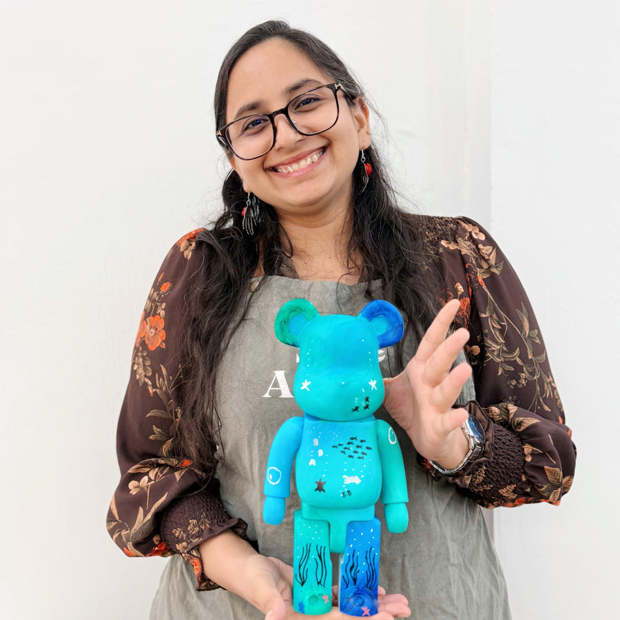 Bearbrick Painting