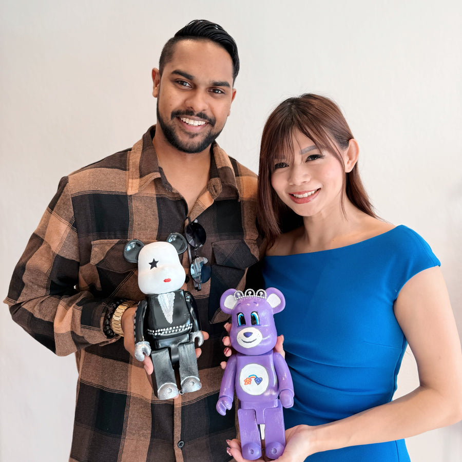 Bearbrick Painting
