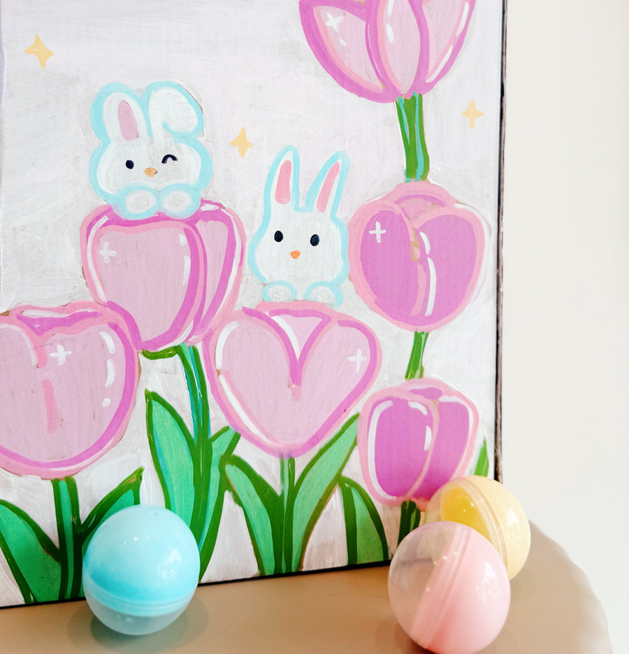 Gumball Machine Painting