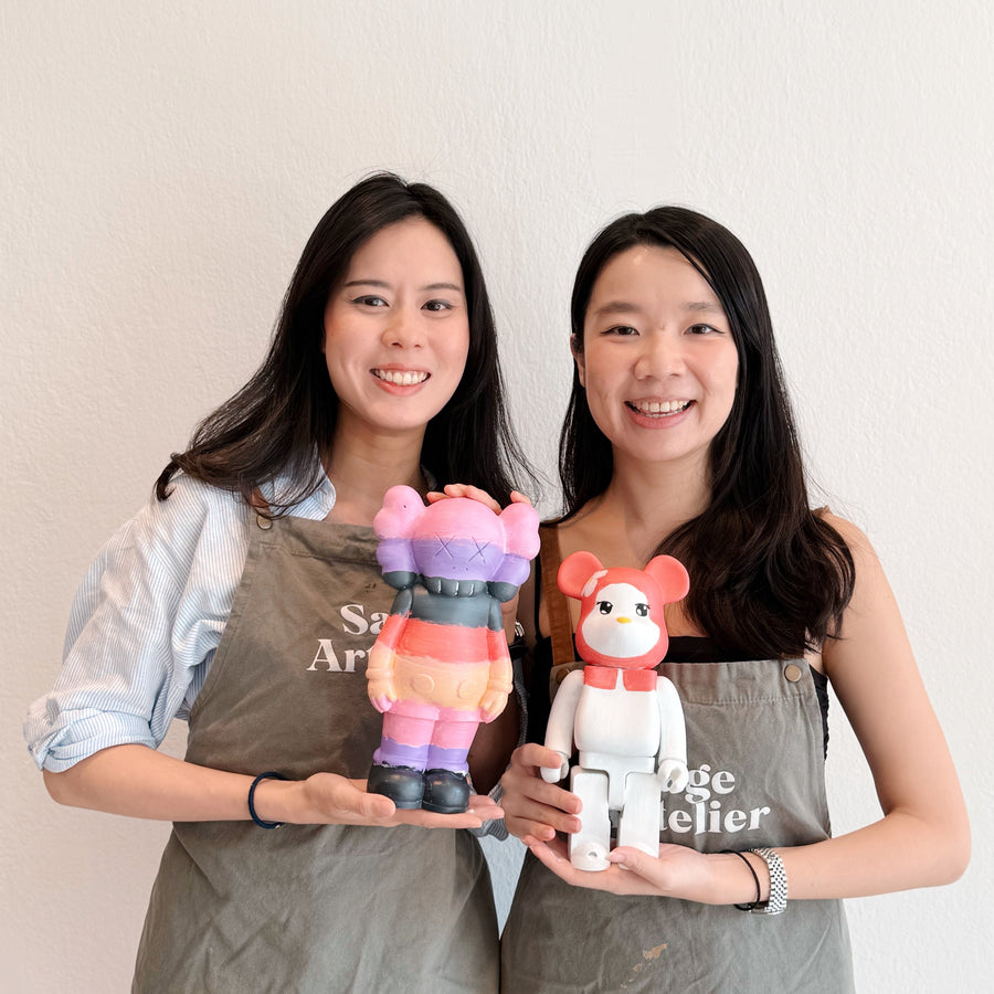 Bearbrick Painting