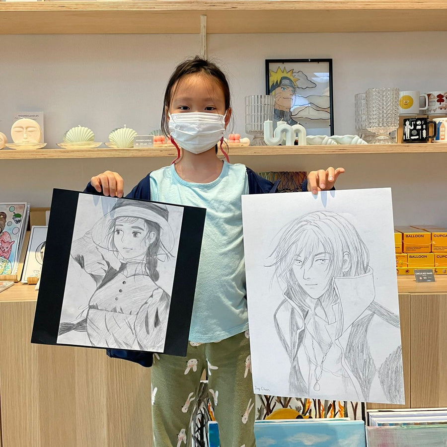 Anime Pencil Sketching