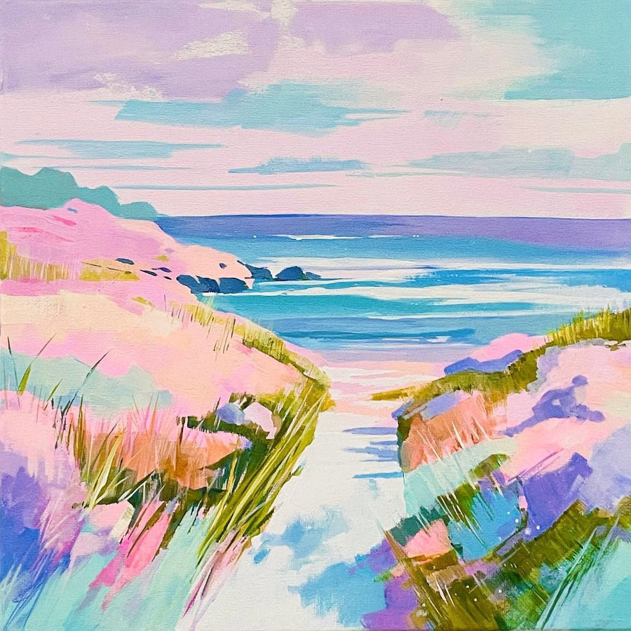 June Holiday – Dreamy Scenery Painting