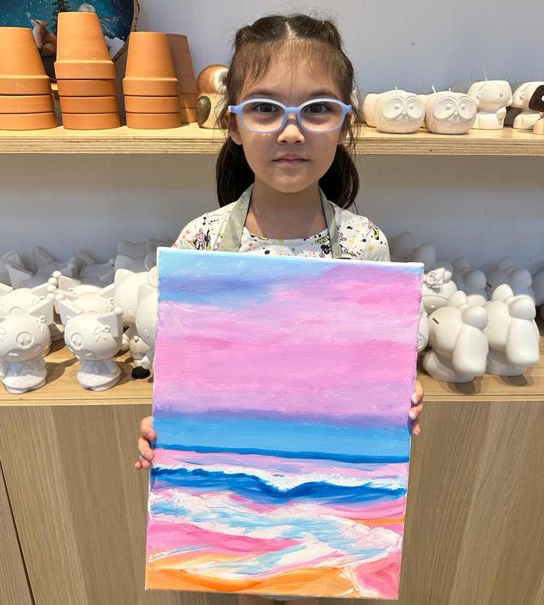 June Holiday – Dreamy Scenery Painting