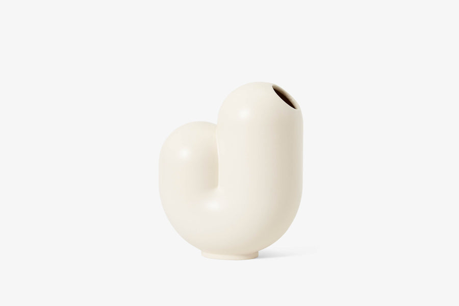 Kirby Vase - Jay (white)