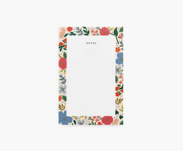 Rifle Paper Wild Rose Notepad